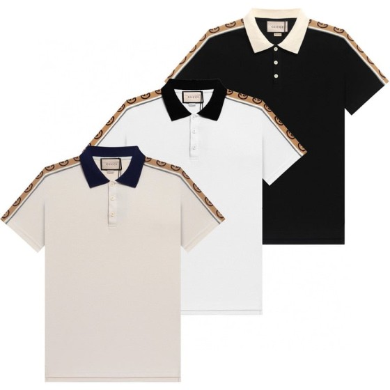 Gucci Early Spring Collection High-Weight Short-Sleeve